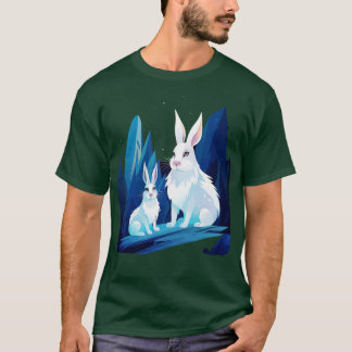 T-shirt Fête des pères de lièvre arctique
