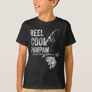 T-shirt Fête des pères de pêche de poisson Cool de bobine