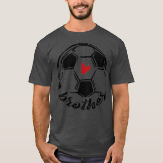 T-shirt Fête des pères de soccer drôle Frère de football
