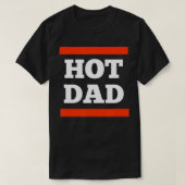 T-shirt Fête des pères des hommes Hot Papa (Design devant)