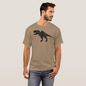 T-shirt Fête des pères - dinosaure de Daddysaurus (Devant entier)