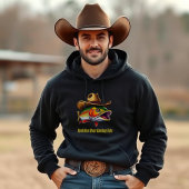 T-shirt Fête des pères Drôle Poisson Porté un Casquette Co