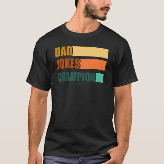 T-shirt Fête des pères du champion de la farce papa (Devant)