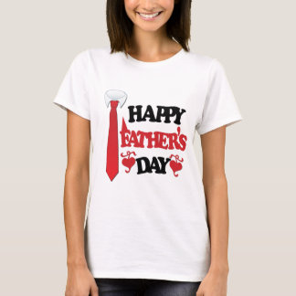 T-shirt Fête des pères heureuse