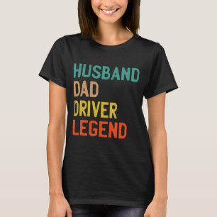 T-shirt Fête des pères LÉGENDE DU PILOTE DAD DRIVER