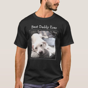 T-shirt Fête des pères Meilleur Papa Jamais mignonne Chien