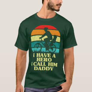T-shirt Fête des pères Meilleur papa Jamais Rétro Sunset F