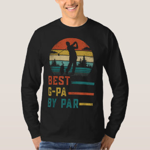 T-shirt Fête des pères Meilleur Parrain par Par Funny Golf