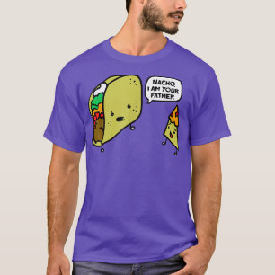 T-shirt Fête des pères Mens Taco Papa Nacho Son Drôle Grap