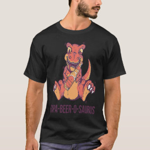 T-shirt Fête des pères Papa Beer o Saurus 2
