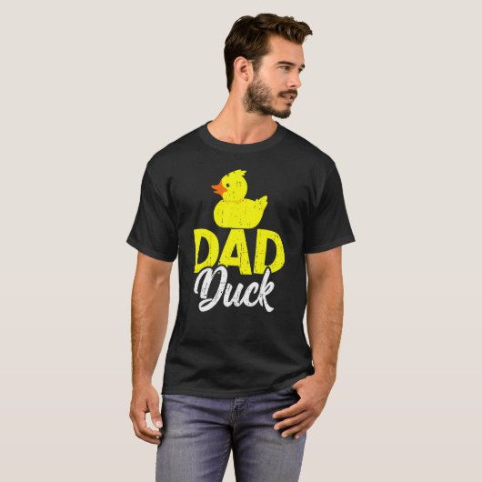 T-shirt Fête des pères papa Duck (Devant entier)