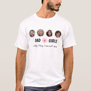 T-shirt Fête des pères Papa Girls
