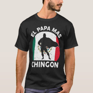 T-shirt Fête des pères pour hommes papa mexicain El Papa M
