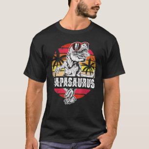 T-shirt Fête des pères Pour Hommes Papasaurus Oncle Saurus