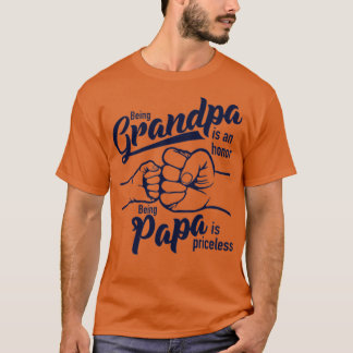 T-shirt Fête des pères Pour Papa Un Honneur Être Papa Est 