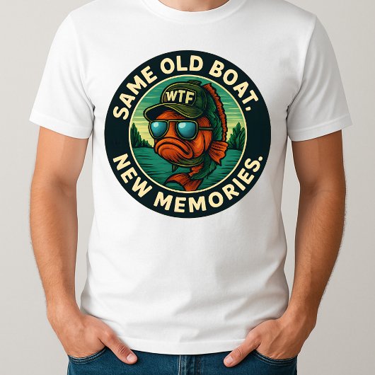 T-shirt Fête des pères souvenirs Pêcher avec papa