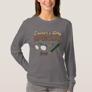 T-shirt Fête des pères - Sweatshirt chaleureux pour cadeau