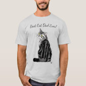 T-shirt Fête des pères Tabby Argent (Devant)