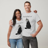 T-shirt Fête des pères Tabby Argent (Unisexe)