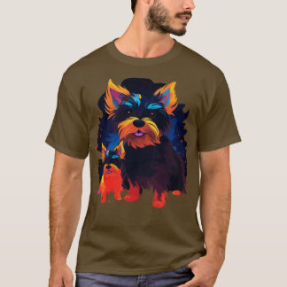 T-shirt Fête des pères Terrier australien