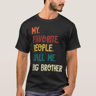 T-shirt Fête des pères vintage Mes Gens Préférés M'Appelen