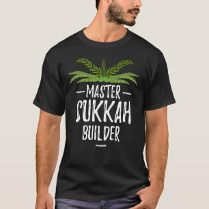 T-shirt Fête des Tabernacles avec Lulav et Etrog ou Sukko
