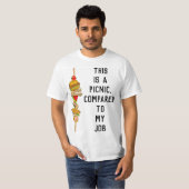 T-shirt Fête d'été drôle (Devant entier)