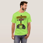 T-shirt Fête d'Halloween (Devant entier)