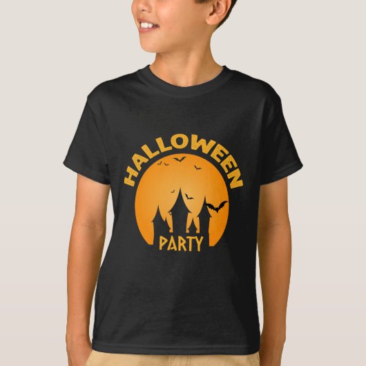 T-shirt Fête d'Halloween (Devant)