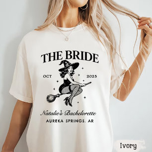 T-shirt Fête d'Halloween Goth Bachelorette personnalisée