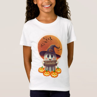 T-Shirt Fête d'Halloween Izzy Ghost : Bonne Halloween