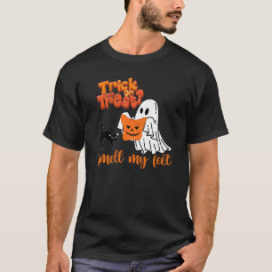 T-shirt Fête d'Halloween odell My Feet Trick or Treat Happ