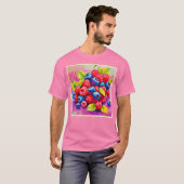 T-shirt Fête du Berry coloré (Devant entier)
