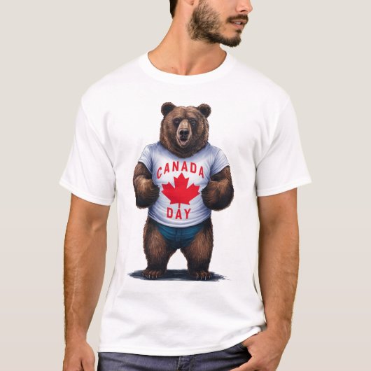T-shirt Fête du Canada (Devant)