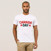T-shirt Fête du Canada (Devant entier)