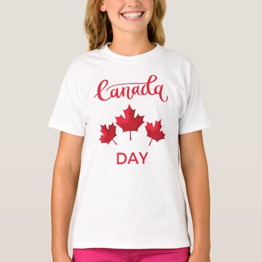 T-shirt Fête du Canada (Devant)