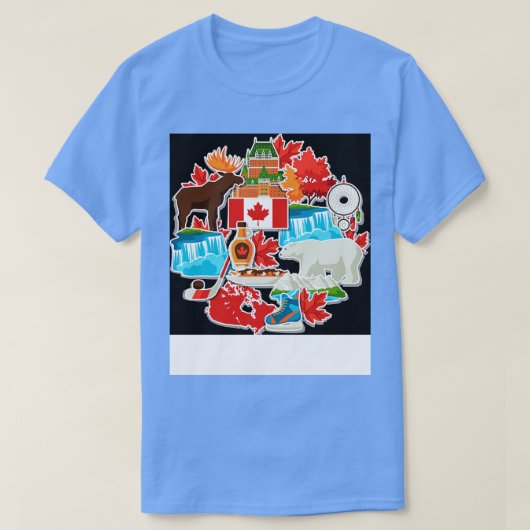 T-shirt Fête du Canada (2) (Design devant)