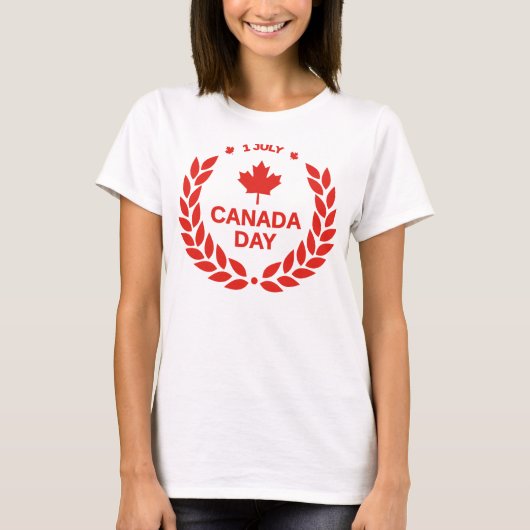 T-shirt Fête du Canada-24658 (Devant)