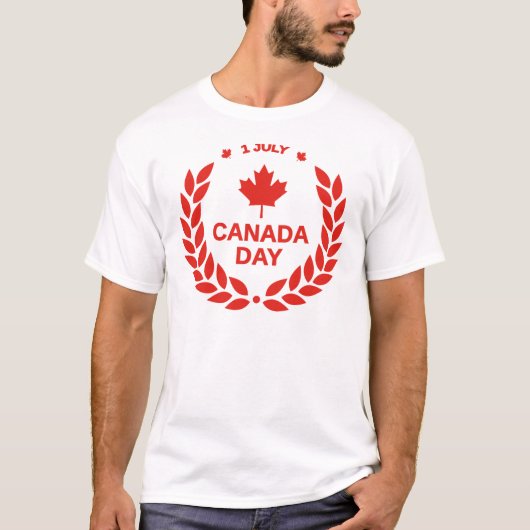 T-shirt Fête du Canada-24658 (Devant)