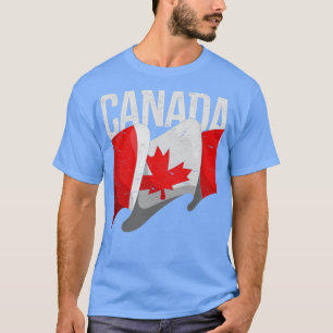T-shirt Fête du Canada Feuille d'érable Drapeau canadien C