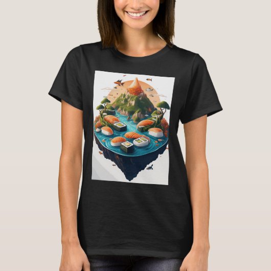 T-shirt Fête du ciel océan (Devant)