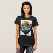 T-shirt Fête du ciel océan (Devant entier)