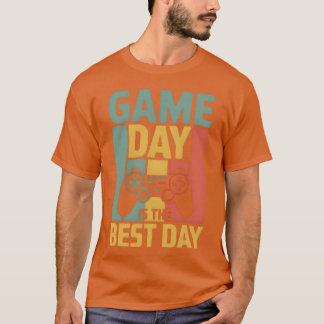 T-shirt Fête du jeu coloré Famille Design