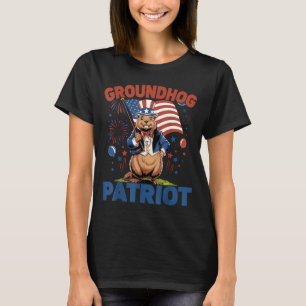 T-shirt Fête du Jour de l'Indépendance Drapeau Américain P