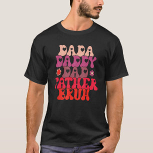 T-shirt Fête Du Père Dada Papa Papa Papa Bruh Hommes 2023