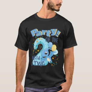 T-shirt Fête Du Sauvage Et 2 Bébé Garçon 2E Anniversaire D