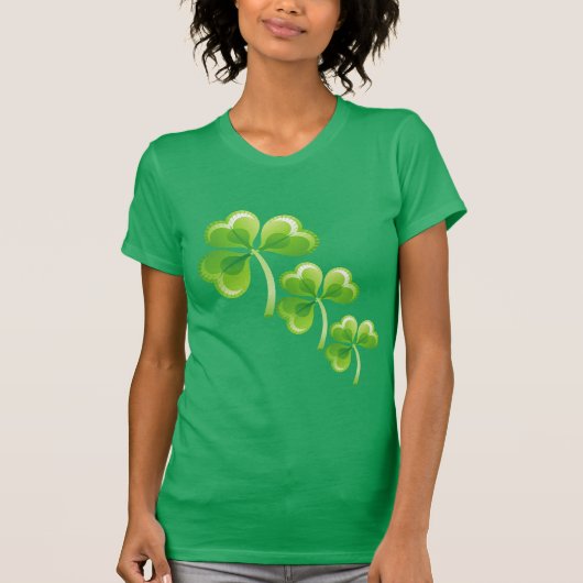 T-shirt Fête du Tee-St. Patrick féminin (Devant)