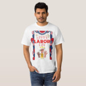 T-shirt Fête du travail (Devant entier)