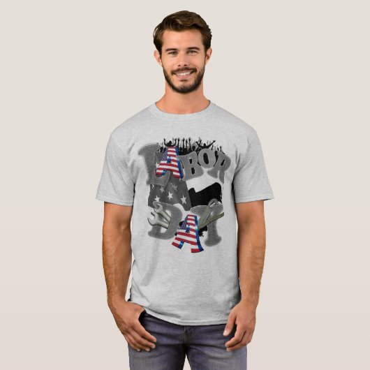 T-shirt Fête du travail (Devant entier)