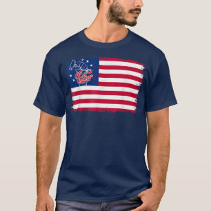 T-shirt Fête du Travail Betsy Ross Travailleurs du drapeau